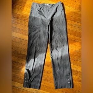 Joseph Ribkoff Charcoal Pinstripe Trousers